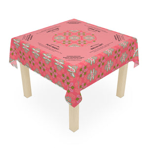 MAHJONG Tablecloth Colony Coral
