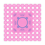 Pink Rattan Mahjong Tablecloth, Game Night Hostess Gift 55x55, Blue Pink Palm Beach Vibe, Mahj, with instrucitons,Table Cover, Home Decor