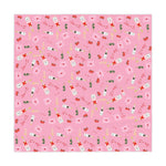 Champagne Valentine's Tablecloth, Romantic Pink Game Night Essential for Mahjong, Bunco, Poker, Holiday Celebration, Galentine's Night