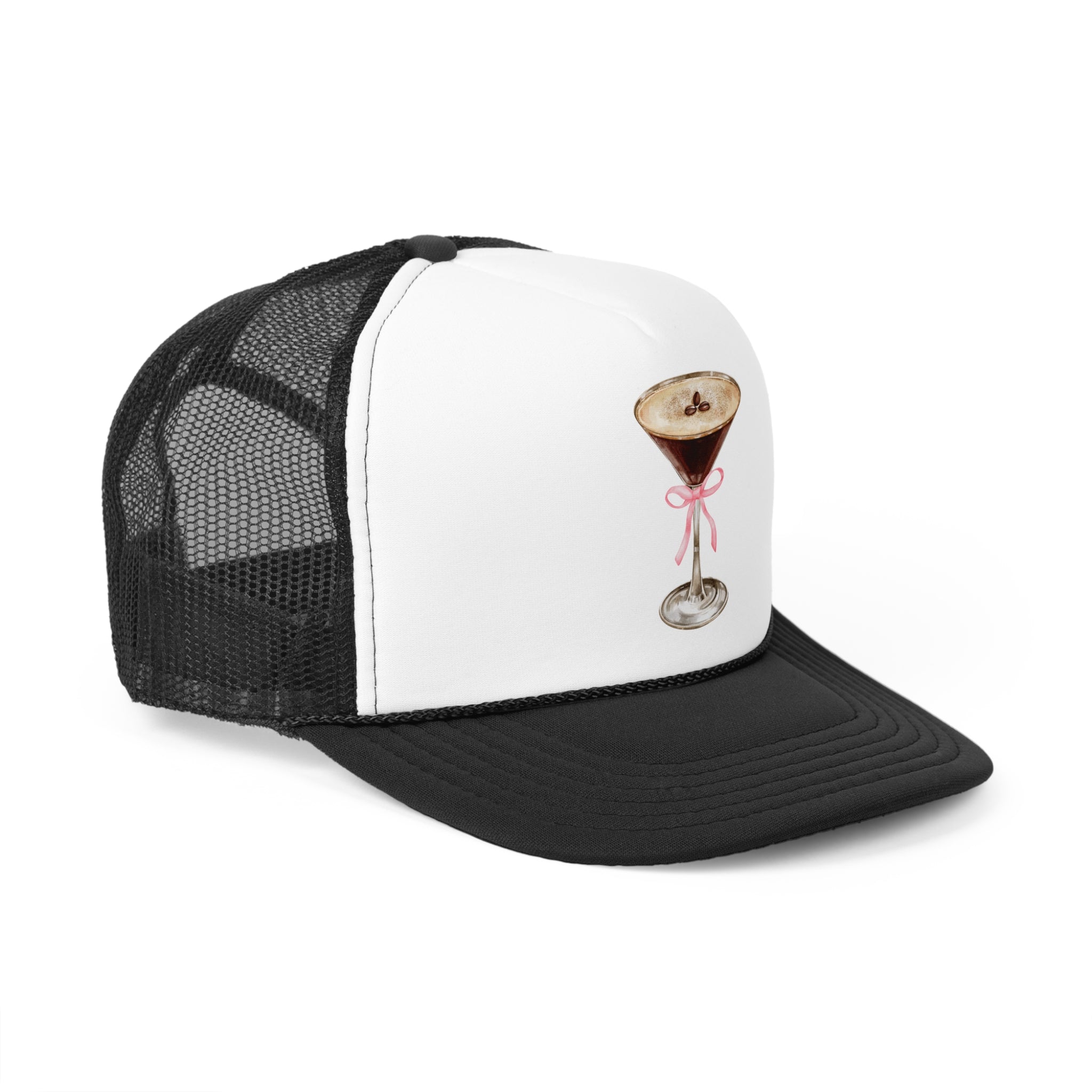 Espresso Pink Bow Cap