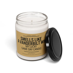 Smells Like a Vanderbuilt Win Soy Wax Candle, Football Down South, Saturday Fall Football