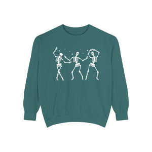 DANCING SKELLIES Sweatshirt - White