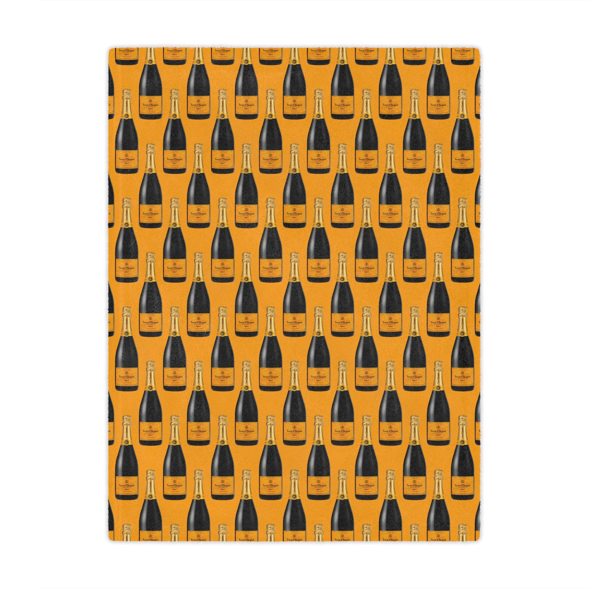 Veuve Clicquot Velveteen Plush Blanket, Old Money, Sporty Rich, Champagne Problems, 50 x 60