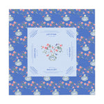 Mahjong Tablecloth, Spring Flowers, Game Night, Chinoiserie Vase, Pink, Hostess Gift, Table Cover, 55x55, Beginner Friendly, Instructions