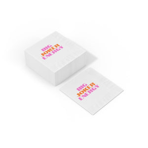 Mahjong Cocktail Napkins, Lessons + Game Night, Hostess Gift, Mothers Day, Disposable Beverage Coaster