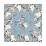 Mahjong Tablecloth, Chinoiserie White Cat, Grandmillennial Table Cover, Hostess Gift, Game Night, Beginner Friendly Instructions