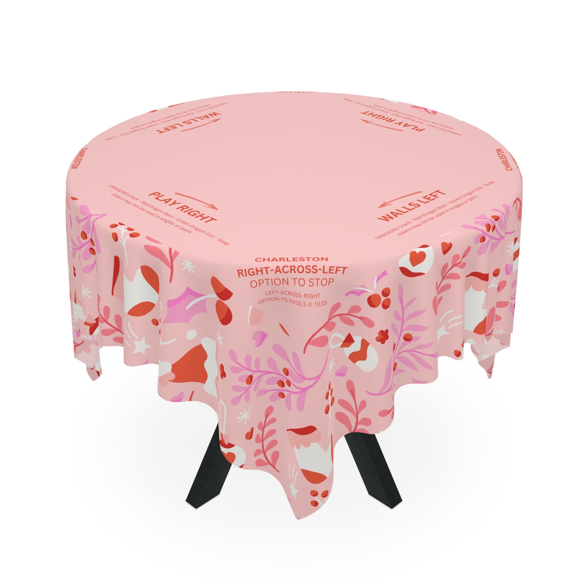 Christmas MAHJONG Tablecloth