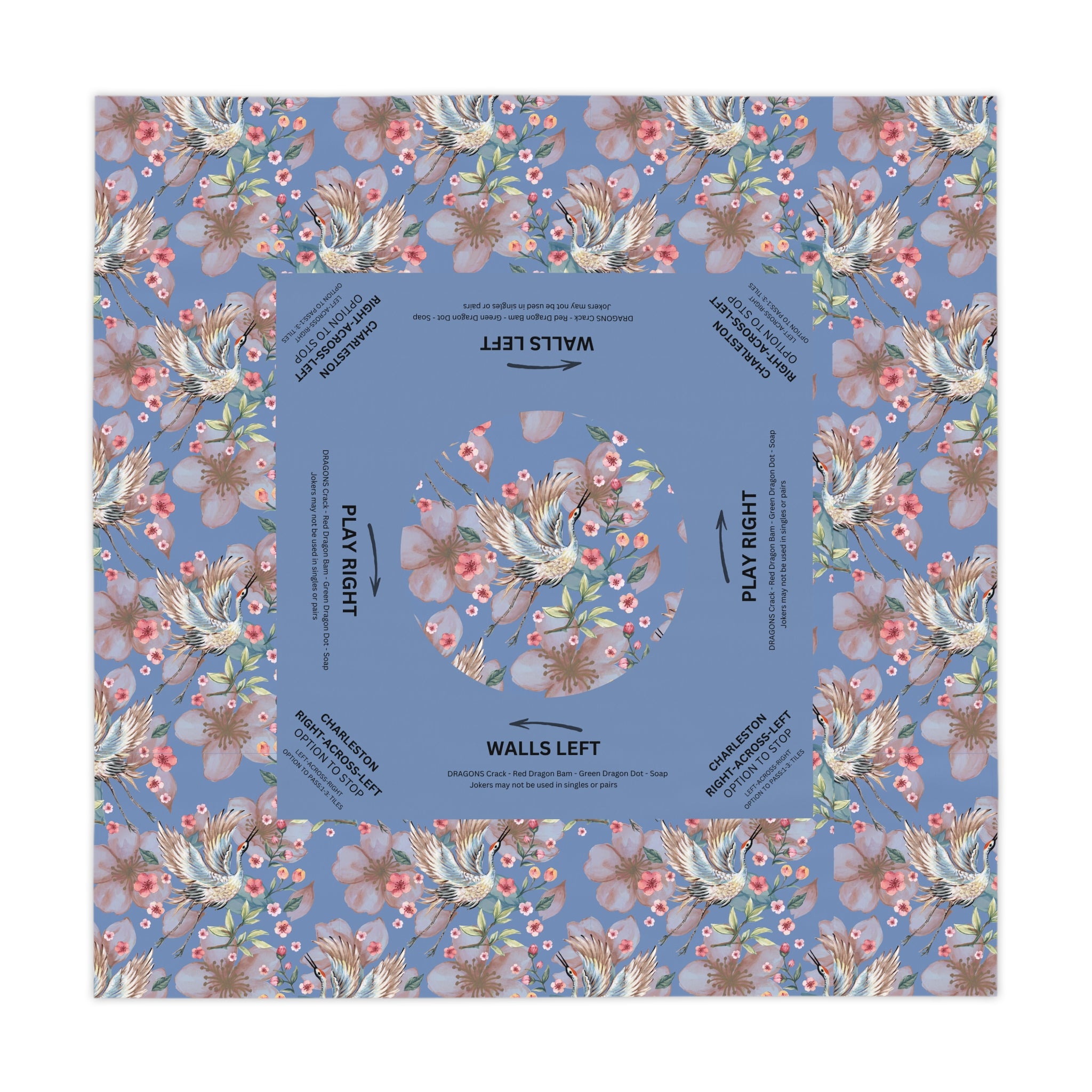 MAHJONG Tablecloth Camellia