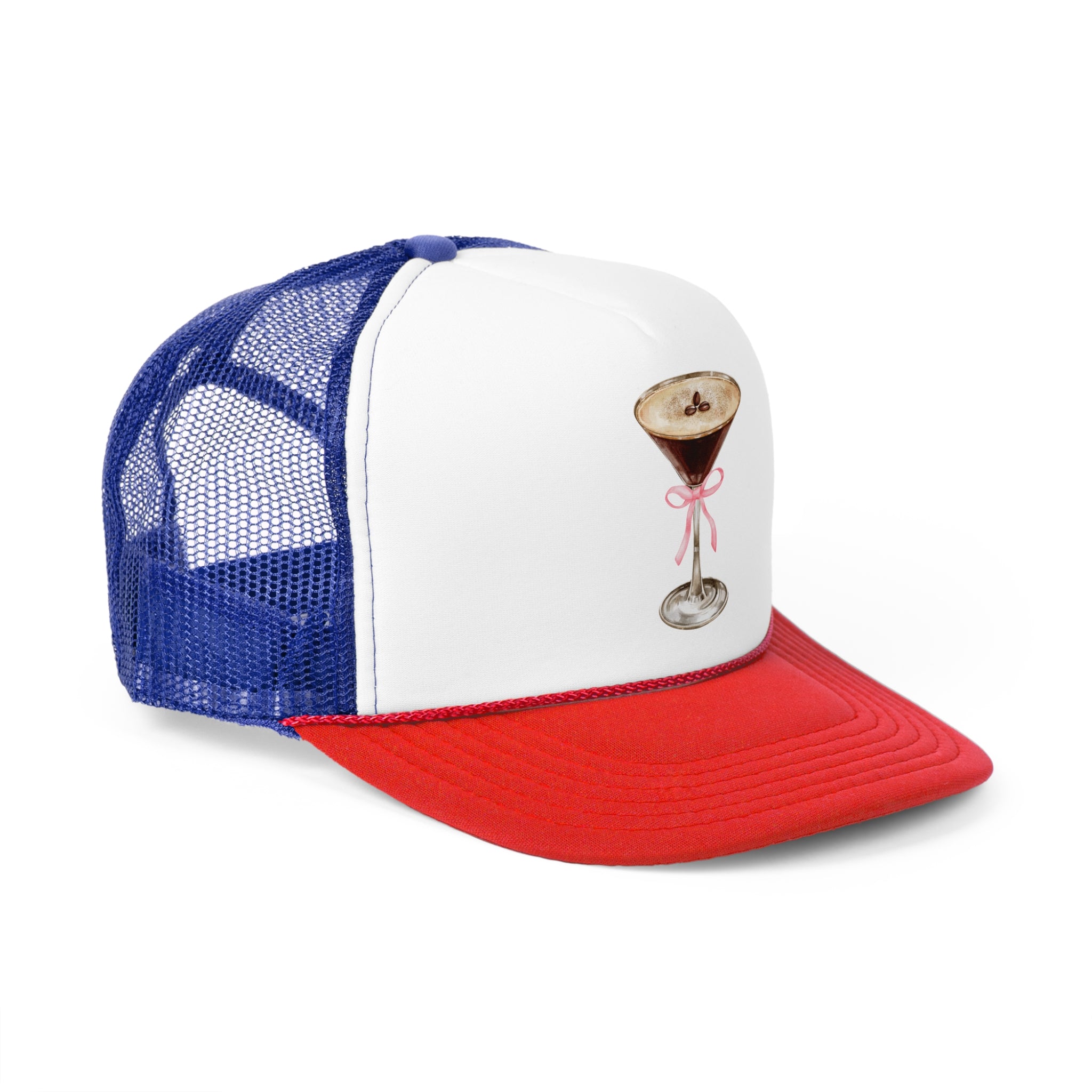 Espresso Pink Bow Cap
