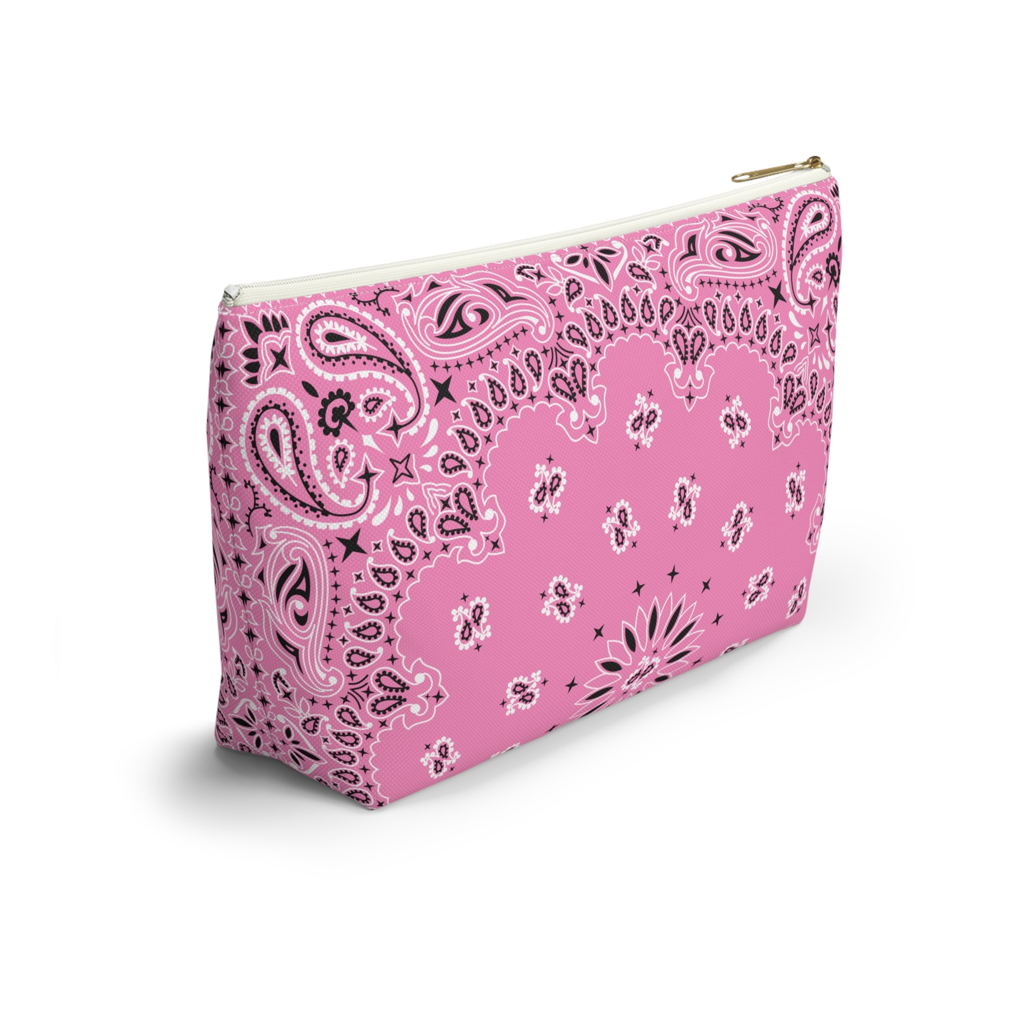 Pink Pony Club Bandana Jewelry Pouch, Costal Cowgirl, Travel Organizer, Gift for Her, Cosmetic Makeup Accessory Case, Rodeo Western Classic