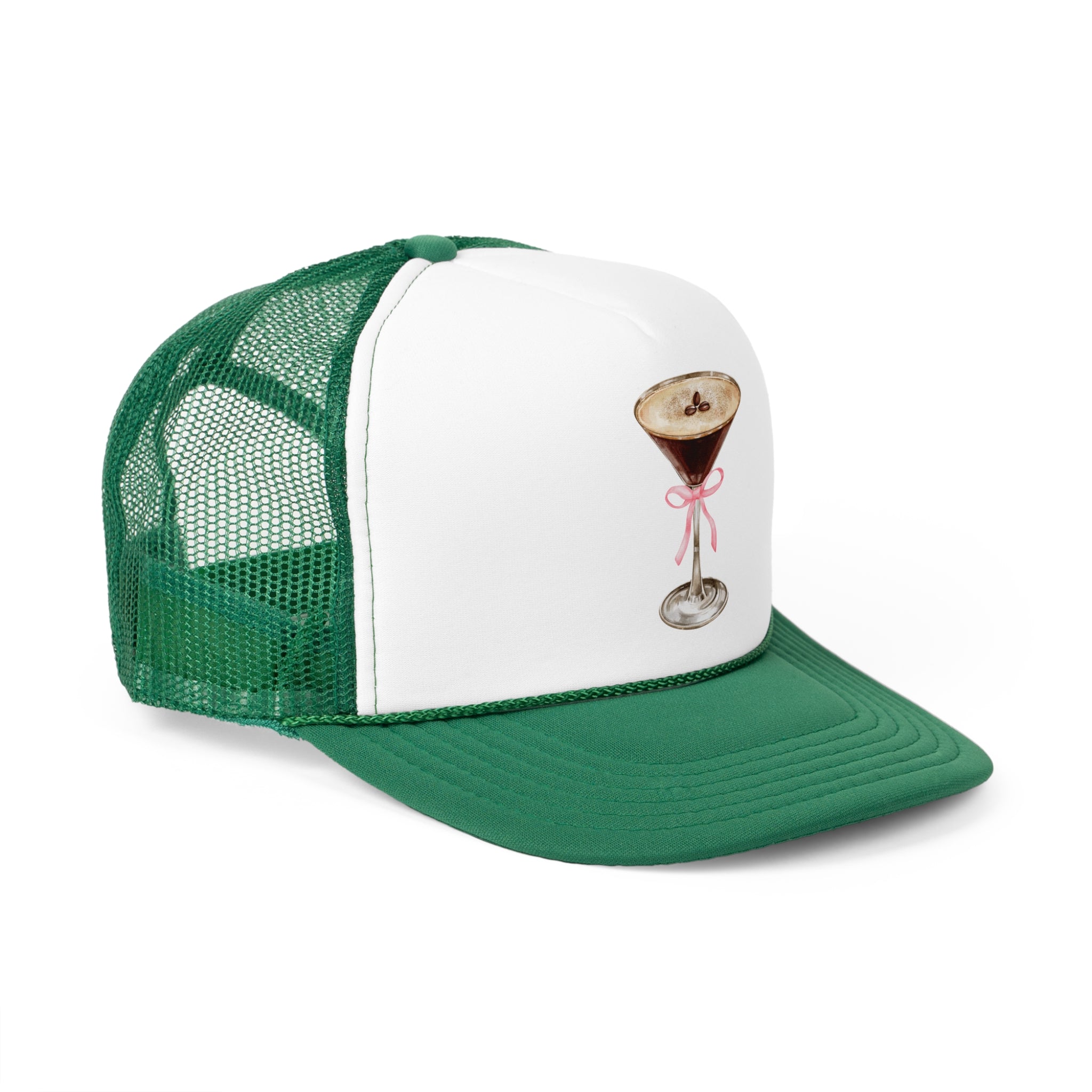Espresso Pink Bow Cap