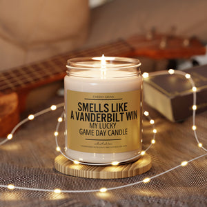 Smells Like a Vanderbuilt Win Soy Wax Candle, Football Down South, Saturday Fall Football