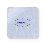 Mahjong Corkwood Coaster Set Carlina Floral