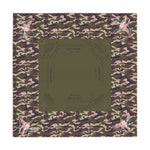 Duck Hunt Camo Mahjong Tablecloth, Camouflage, Game Night, Guys Away Girls Will Play, Gaming Table Cover, Beginner, 55 x 55