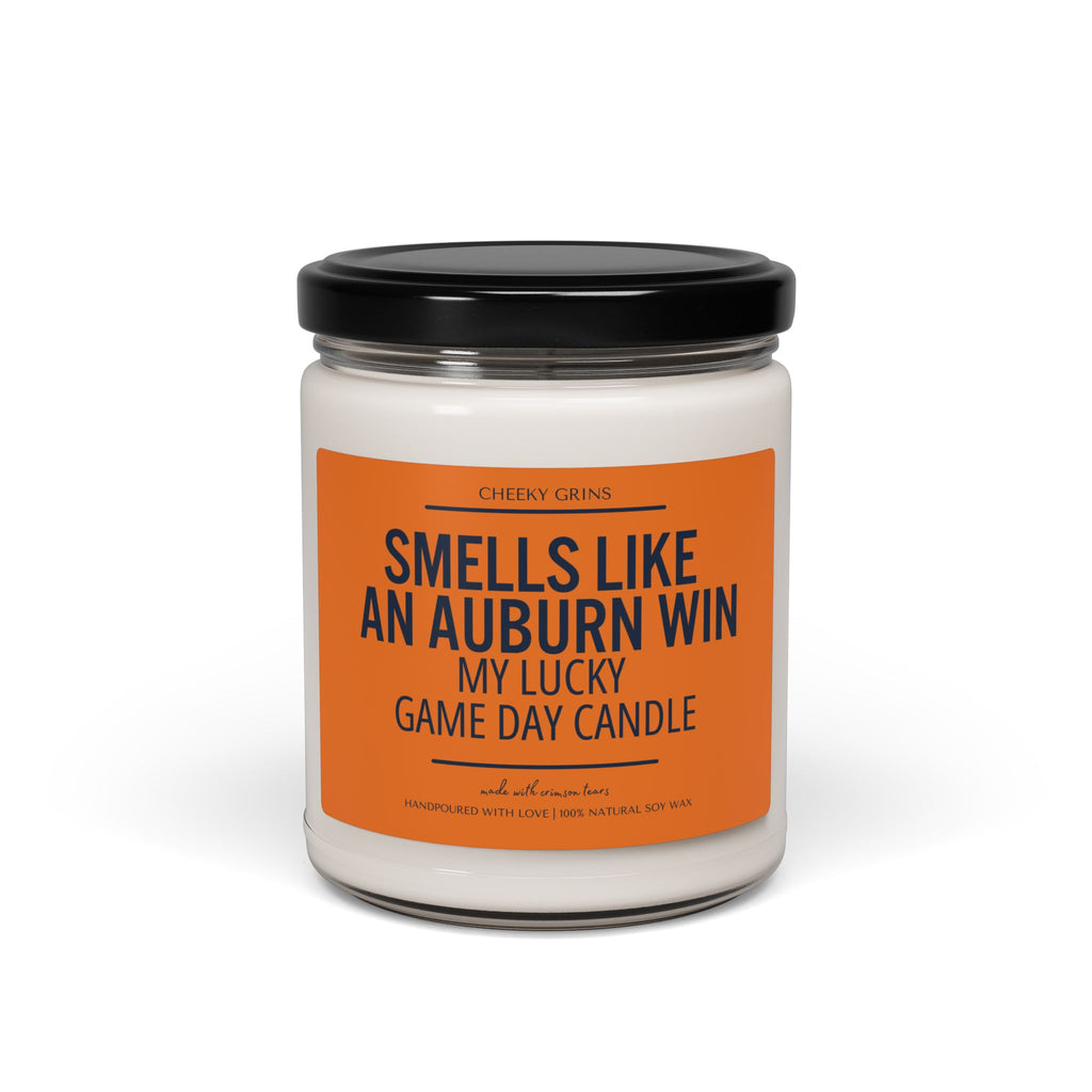 Smells Like An Auburn Win Candle | Lucky Game Day | War Eagle Football | Game Day Decor | Sport Themed | Made with Crimson Tears