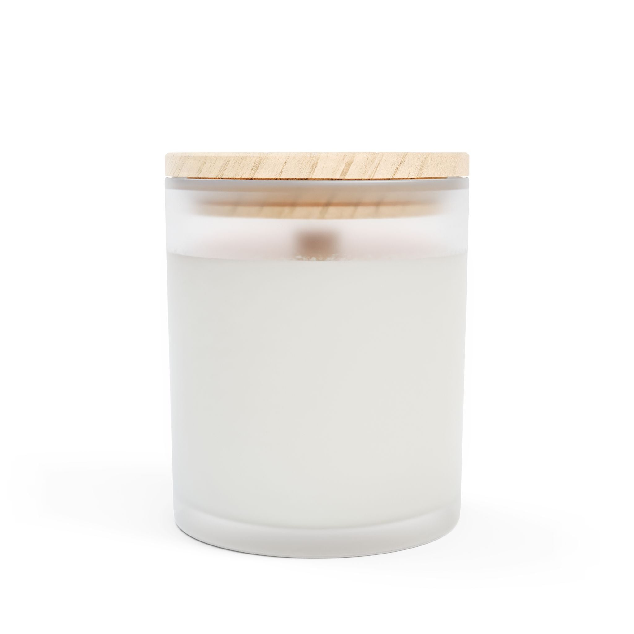 Cupid Champagne Frosted Glass Candle, 11oz, Love Candle, Valentine's Day, Engagement, Bride to Be, Lovers