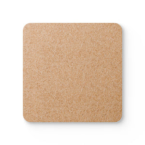 Mahjong Corkwood Coaster Set Colony Coral