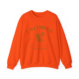 Lallybroch Sweatshirt, Jamie Frasier Clan