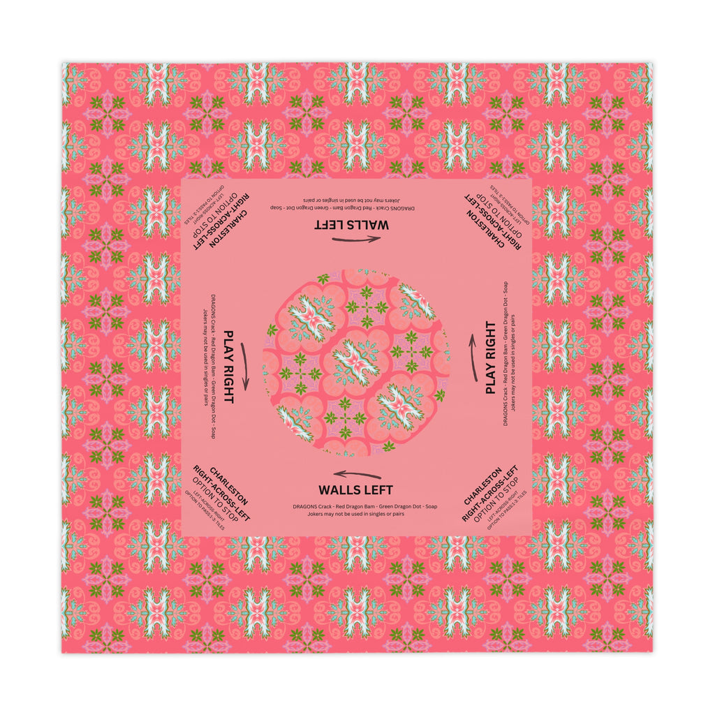 MAHJONG Tablecloth Colony Coral