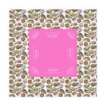 Oysters Mahjong Tablecloth, Game Night Hostess Gift 55x55, Pink Sea Life, Ocean Theme, Mahj, 4th of July, with instrucitons