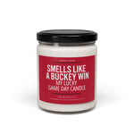 Smells Like a Buckeye Win, Soy Wax Candle, My Lucky Gameday Candle, Saturday Football