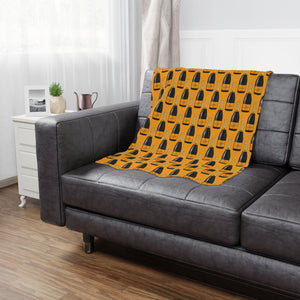 Veuve Clicquot Velveteen Plush Blanket, Old Money, Sporty Rich, Champagne Problems, 50 x 60
