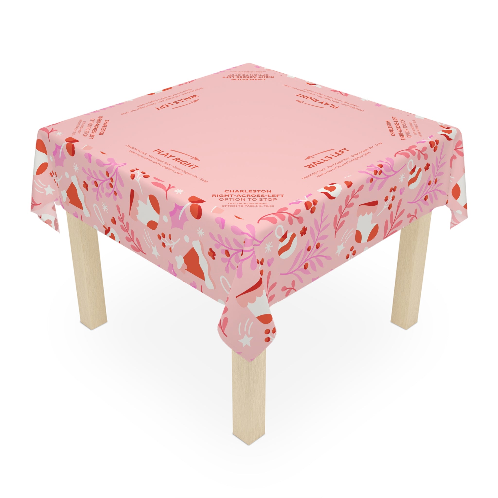Christmas MAHJONG Tablecloth