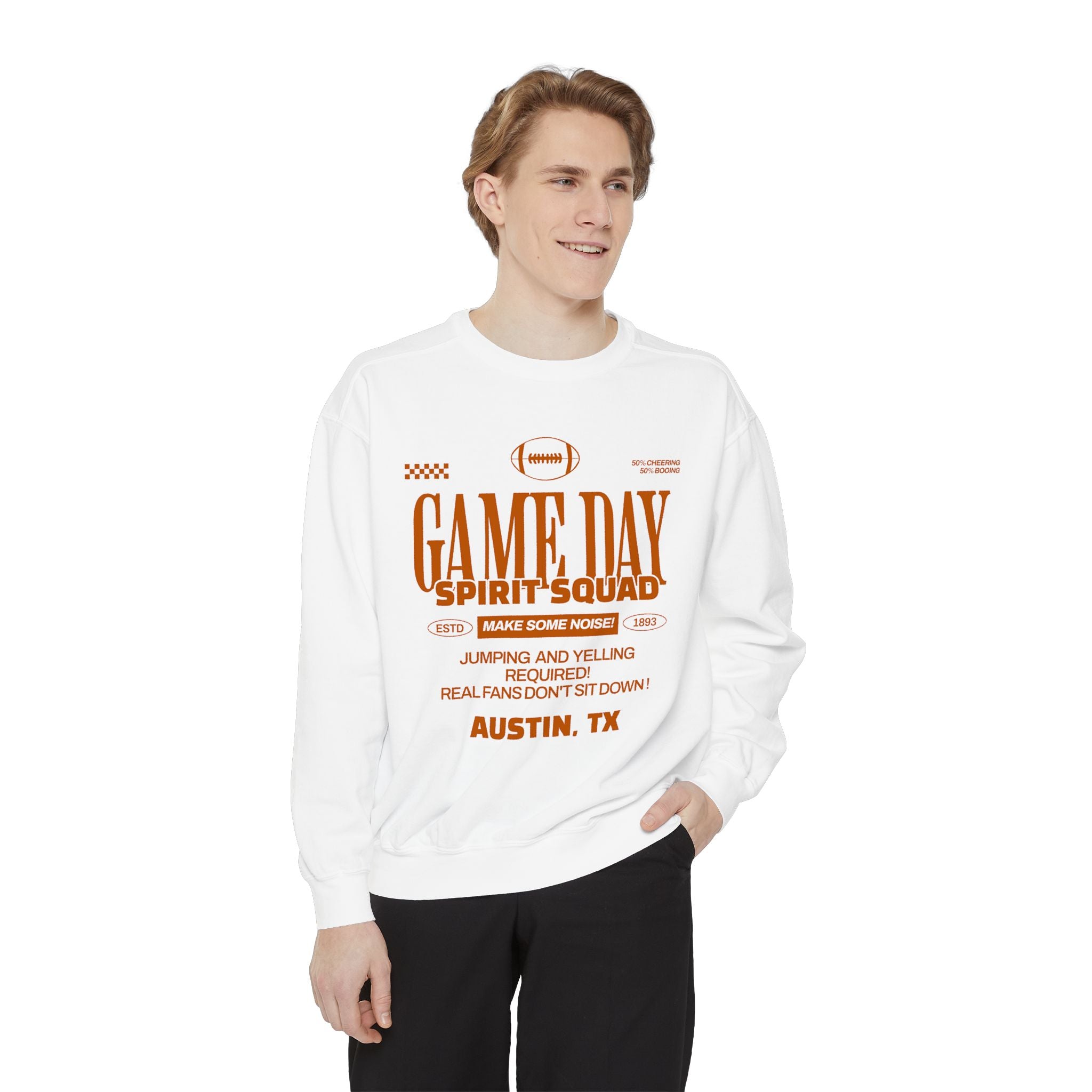 SPIRIT Squad! Game Day Austin, TX Sweatshirt