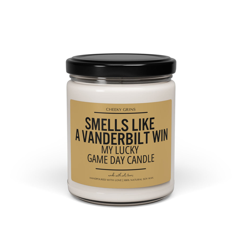 Smells Like a Vanderbuilt Win Soy Wax Candle, Football Down South, Saturday Fall Football