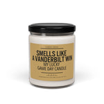 Smells Like a Vanderbuilt Win Soy Wax Candle, Football Down South, Saturday Fall Football