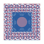 Red White Blue Mahjong Tablecloth, Game Night Hostess Gift 55x55, Patriotic Cover, USA Theme,  Mahj Room Decor