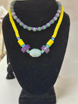Jade & Purple Necklace