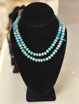 Blue Bird & Opal Rondelles