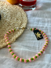 Lime Green & Pink