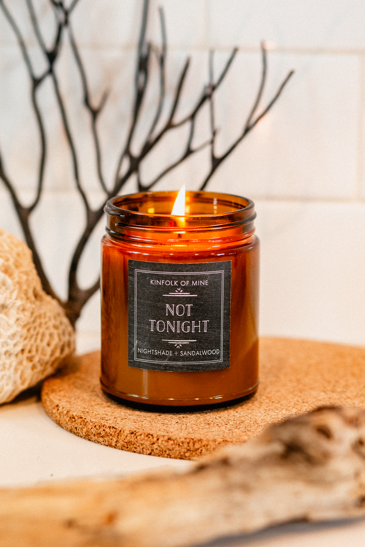 Tonight   Not Tonight? 9oz Candle