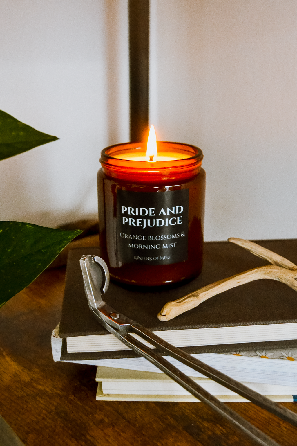 PRIDE AND PREJUDICE Book Lovers Candle