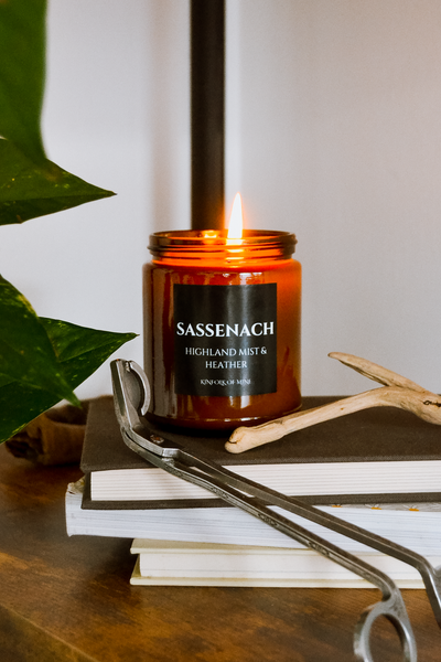 SASSENACH Book Lovers Candle – Kinfolk of Mine