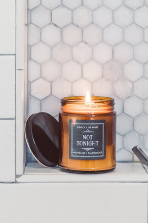 Tonight   Not Tonight? 9oz Candle