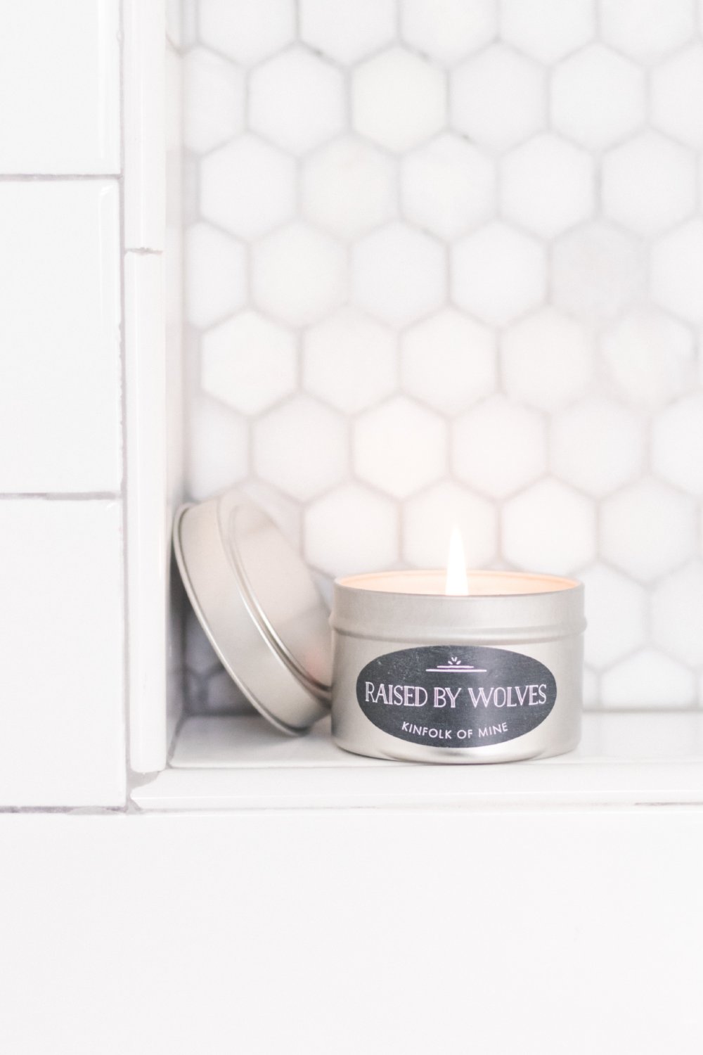 Raised By Wolves 4oz Candle