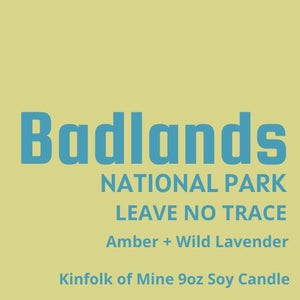 Badlands Soy Candle