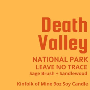 Death Valley Soy Candle