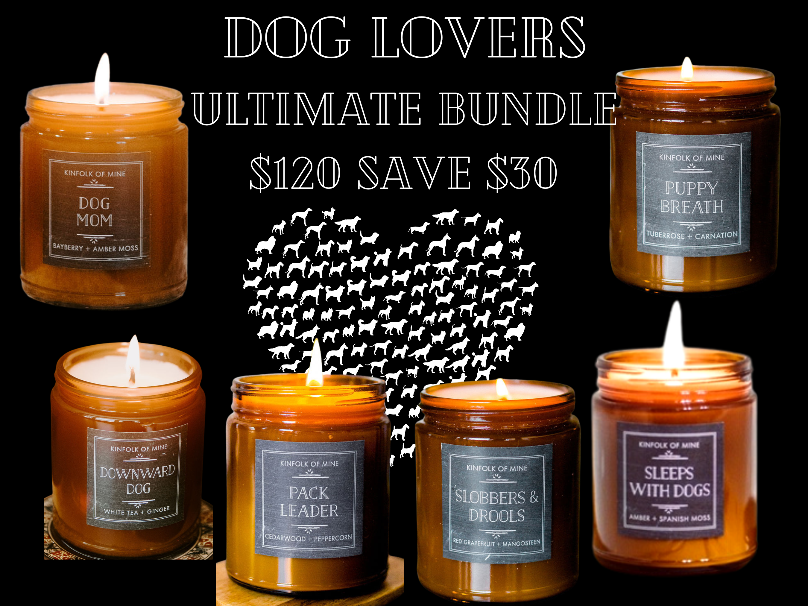 Dog Lovers Candle Bundle