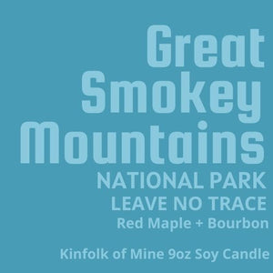 Great Smokey Mountains Soy Candle