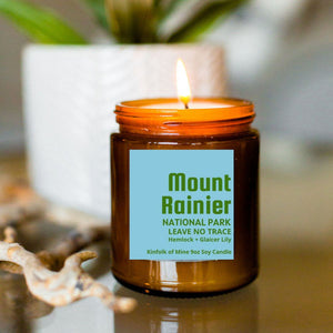 Mount Rainier Soy Candle
